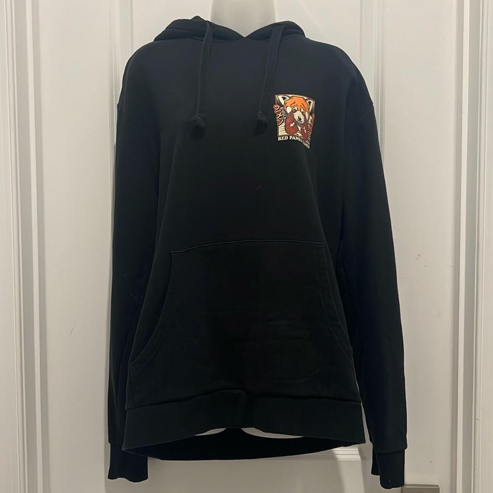 Hoodie with red panda on it
